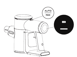Tineco - PURE ONE STATION Series - Om de AUTO-modus te activeren - Stap 2 Om de AUTO-modus te activeren - Stap 2