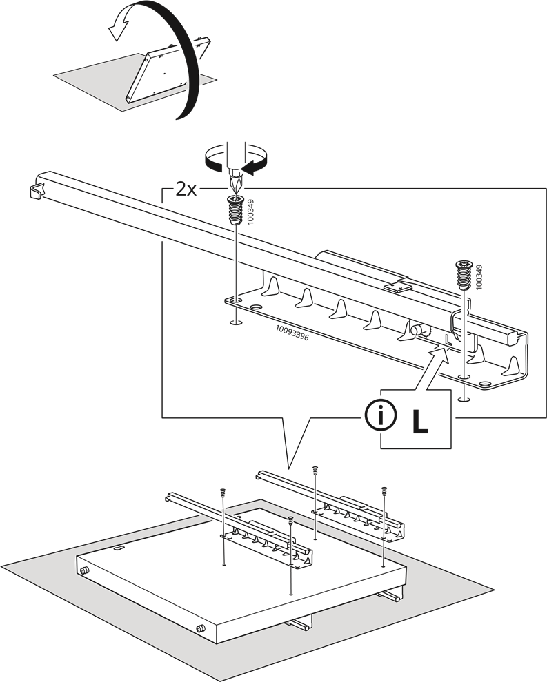 IKEA - NORDLI - Installatie - Stap 10 Installatie - Stap 10
