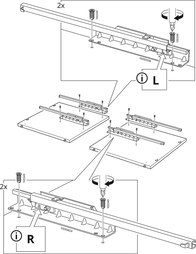 IKEA - NORDLI - Installatie - Stap 11 Installatie - Stap 11