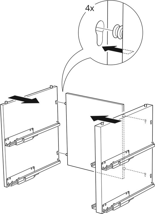 IKEA - NORDLI - Installatie - Stap 12 Installatie - Stap 12