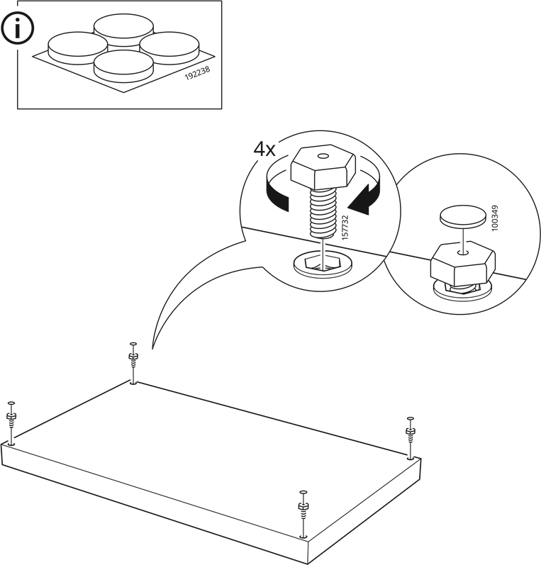 IKEA - NORDLI - Installatie - Stap 16 Installatie - Stap 16