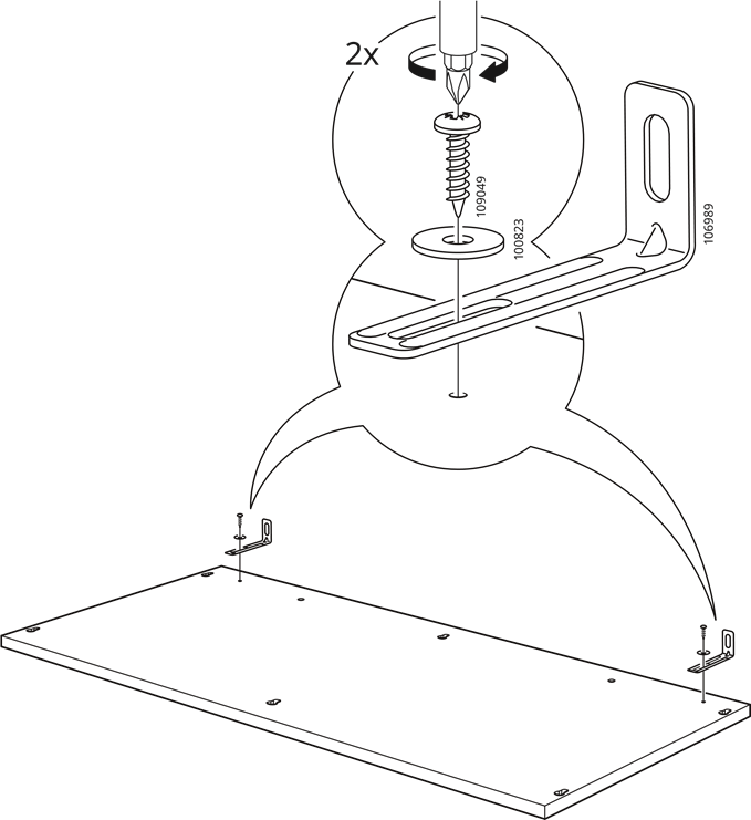 IKEA - NORDLI - Installatie - Stap 18 Installatie - Stap 18