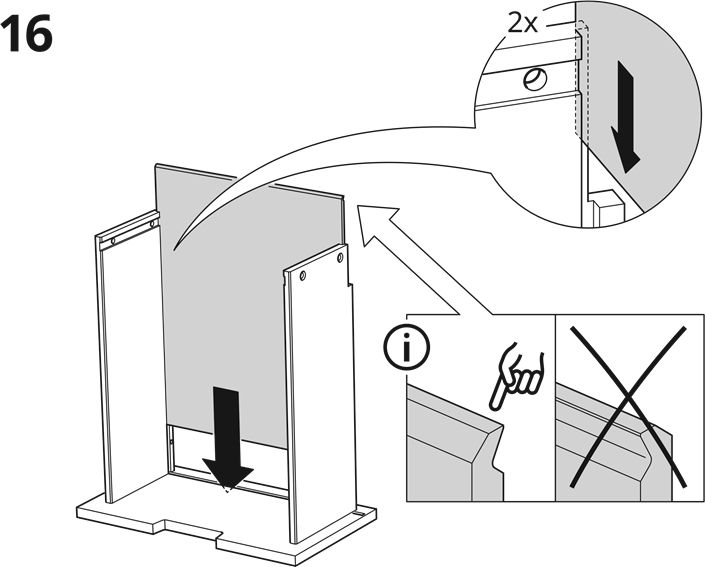 IKEA - NORDLI - Installatie - Stap 25 Installatie - Stap 25