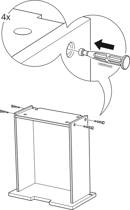 IKEA - NORDLI - Installatie - Stap 27 Installatie - Stap 27