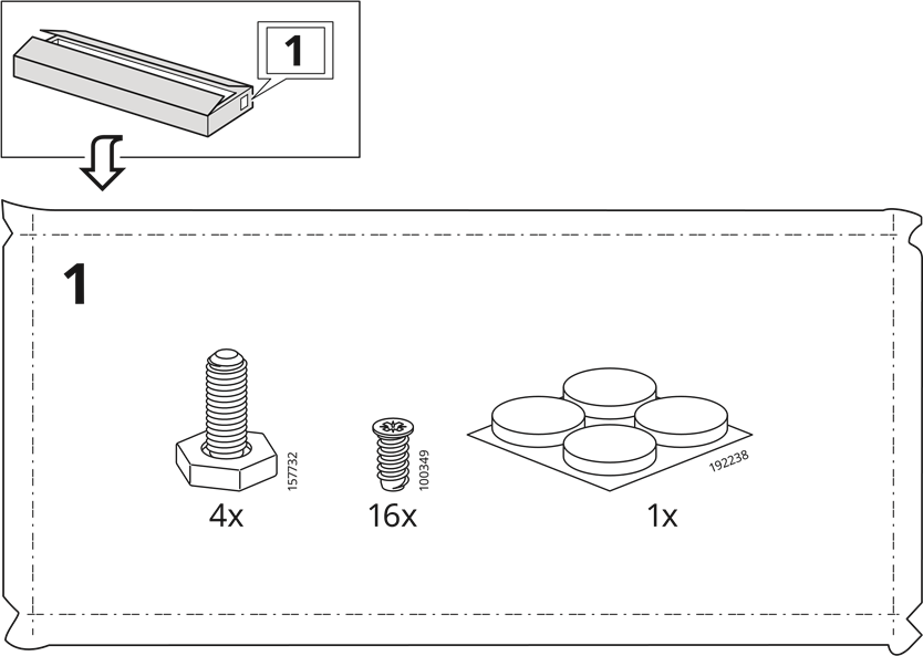 IKEA - NORDLI - Installatie - Stap 5 Installatie - Stap 5