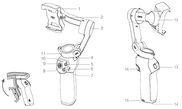 dji - MOBILE 3 - Overzicht Overzicht