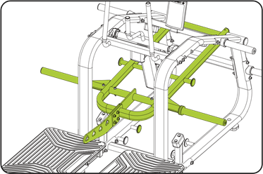 Movement - NEXT Series - OPERATING - COMPLETE ARTICULATED ARM BEDIENING - COMPLETE GELEDE ARM