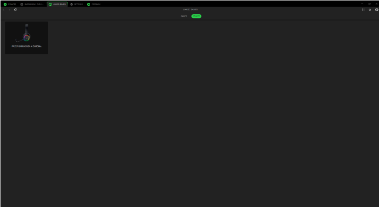 Razer - BARRACUDA X CHROMA - UW APPARAAT CONFIGUREREN - Gekoppelde apparaten UW APPARAAT CONFIGUREREN - Gekoppelde apparaten