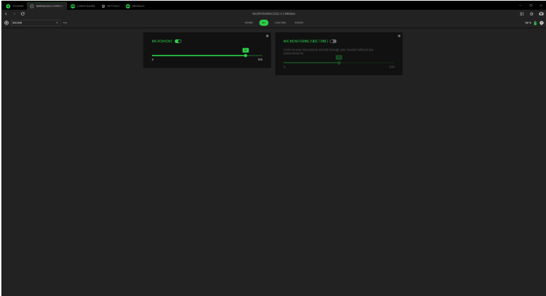 Razer - BARRACUDA X CHROMA - UW APPARAAT CONFIGUREREN - Microfooninstellingen UW APPARAAT CONFIGUREREN - Microfooninstellingen