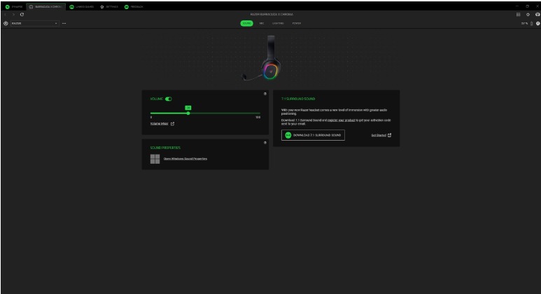 Razer - BARRACUDA X CHROMA - UW APPARAAT CONFIGUREREN - Geluidsinstellingen UW APPARAAT CONFIGUREREN - Geluidsinstellingen