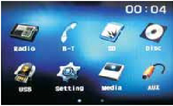 Boss Audio Systems - BV9362BI - Toegang tot de hoofdinterface Toegang tot de hoofdinterface
