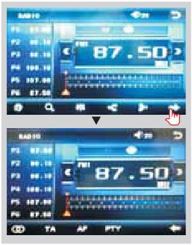 Boss Audio Systems - BV9362BI - Radiobediening Radiobediening