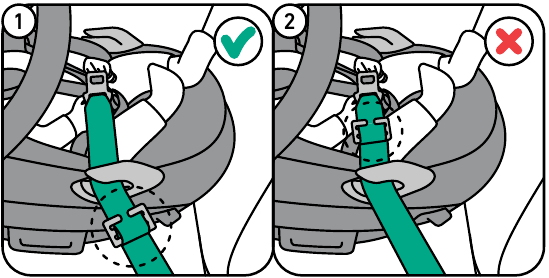 BESAFE - Go Beyond - Een gordelverkorter gebruiken - Stap 1 Een gordelverkorter gebruiken - Stap 1