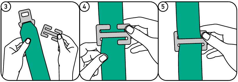 BESAFE - Go Beyond - Een gordelverkorter gebruiken - Stap 2 Een gordelverkorter gebruiken - Stap 2