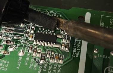 HP - Pro 5 Series - Verwijderen en vervangen - Voedingskaart - Stap 3 Verwijderen en vervangen - Voedingskaart - Stap 3