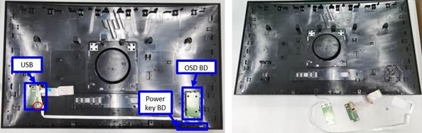 HP - Pro 5 Series - Verwijderen en vervangen - Achterklep - Stap 5 Verwijderen en vervangen - Achterklep - Stap 5