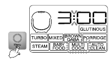 Multi cook menu selecteren