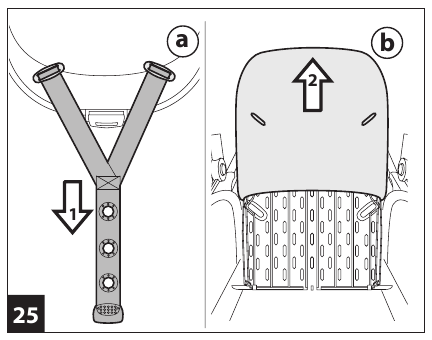 Peg-Perego - Ypsi - De zachte hoes verwijderen - Stap 7 De zachte hoes verwijderen - Stap 7
