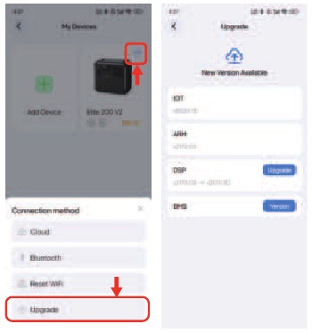 Bluetti - Apex 300 - De update downloaden en installeren De update downloaden en installeren
