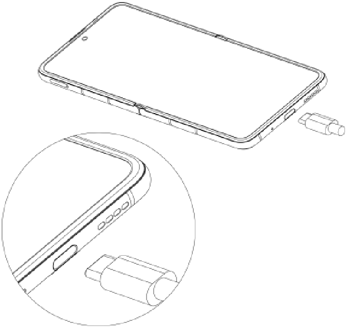 infinix - ZERO Flip - De telefoon opladen De telefoon opladen