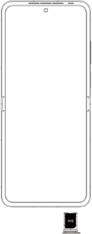 infinix - ZERO Flip - SIM-kaart installatie SIM-kaart installatie