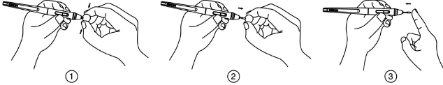Huion - Kamvas Pro13 - Penpunt vervangen Penpunt vervangen