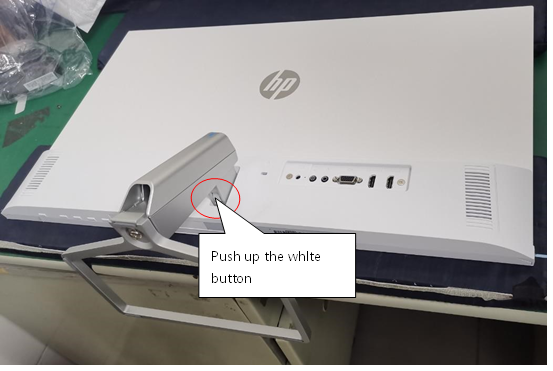 HP - M24fwa - Productdemontageproces - Stap 1 Productdemontageproces - Stap 1