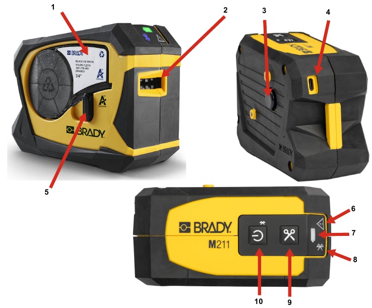 Brady - M211 - Printeronderdelen Printeronderdelen