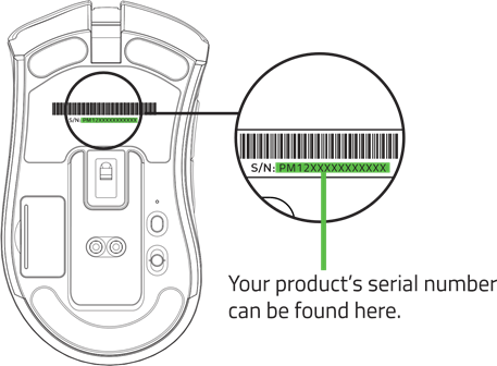 Razer - DEATHADDER V2 PRO - WIJ STAAN VOOR JE KLAAR WIJ STAAN VOOR JE KLAAR