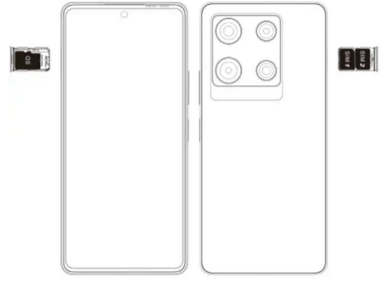 infinix - NOTE 30 Pro - SIM-/SD-kaartinstallatie SIM-/SD-kaartinstallatie