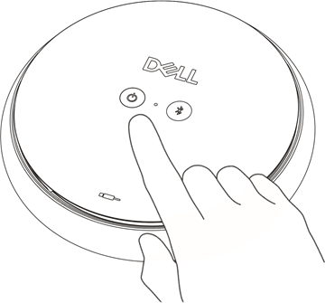 Dell - Pro Plus - De speakerphone in-/uitschakelen De speakerphone in-/uitschakelen