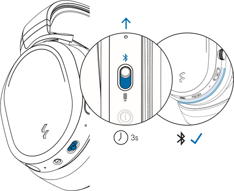 Fractal - Scape - Bluetooth-koppelingsmodus Bluetooth-koppelingsmodus