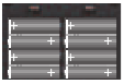 Batterij richting diagram