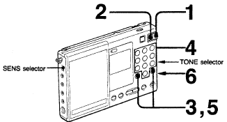 Sony - ICF-SW7600 - DIRECTE AFSTEMMING DIRECTE AFSTEMMING