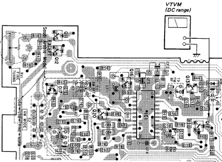 Sony - ICF-SW7600 - ELEKTRISCHE AANPASSINGEN - FM VCO SPANNINGSAANPASSING ELEKTRISCHE AANPASSINGEN - FM VCO SPANNINGSAANPASSING