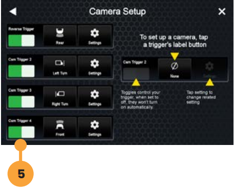 Stinger - HORIZON10 SRK-RAM13HX - CAMERA'S - Stap 5 CAMERA'S - Stap 5