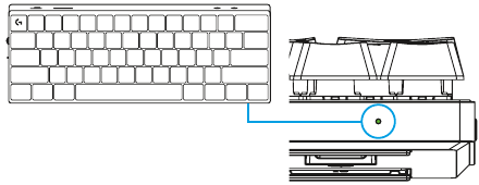 Logitech G - PRO X 60 - Uw toetsenbord opladen - Stap 2 Uw toetsenbord opladen - Stap 2