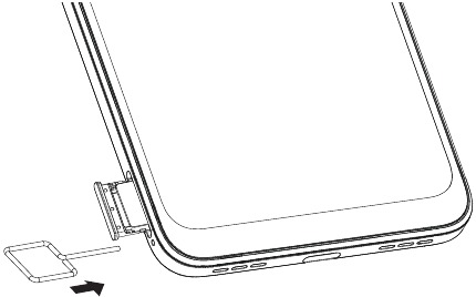 TCL - 30 XE 5G - Uw simkaart instellen - Stap 1 Uw simkaart instellen - Stap 1