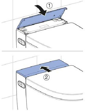Geberit - AQUACLEAN MERA - Functietest - Stap 3 Functietest - Stap 3