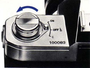 Canon - FTb - Correct film laden controleren Correct film laden controleren
