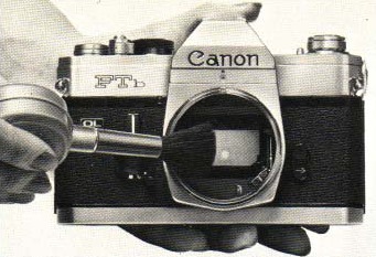 Canon - FTb - De lens reinigen De lens reinigen