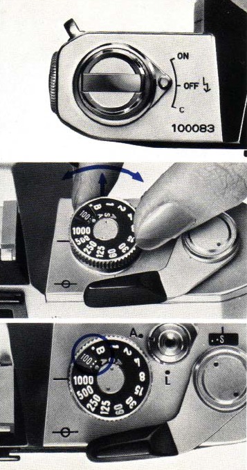 Canon - FTb - Filmsnelheid instellen Filmsnelheid instellen