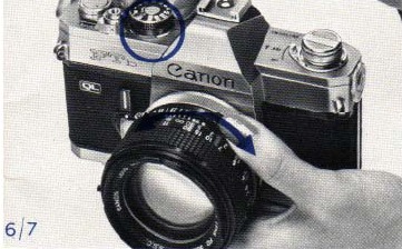 Canon - FTb - Normale fotografie - Stap 4 Normale fotografie - Stap 4