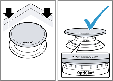 Bosch - NGMP058UC - OptiSim®-functie - Stap 2 OptiSim®-functie - Stap 2