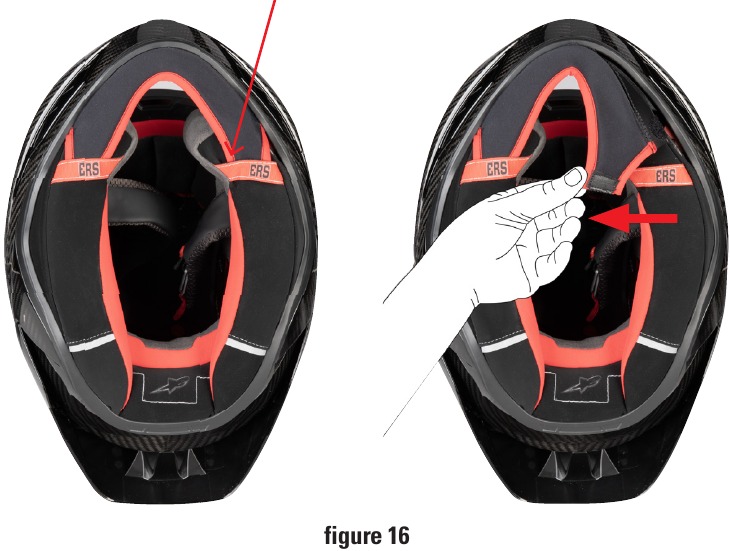 Alpinestars - SUPERTECH R10 - Verwijderen en vervangen van de kinbeschermer Verwijderen en vervangen van de kinbeschermer