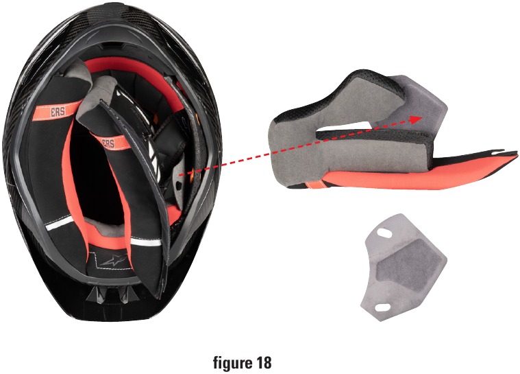 Alpinestars - SUPERTECH R10 - Verwijderen en vervangen van de oorkussens Verwijderen en vervangen van de oorkussens