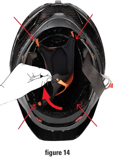 Alpinestars - SUPERTECH R10 - Verwijderen en vervangen van de bovenste beschermer Verwijderen en vervangen van de bovenste beschermer