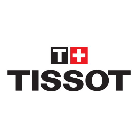 Tissot T-Touch Connect Solar Gebruikershandleiding