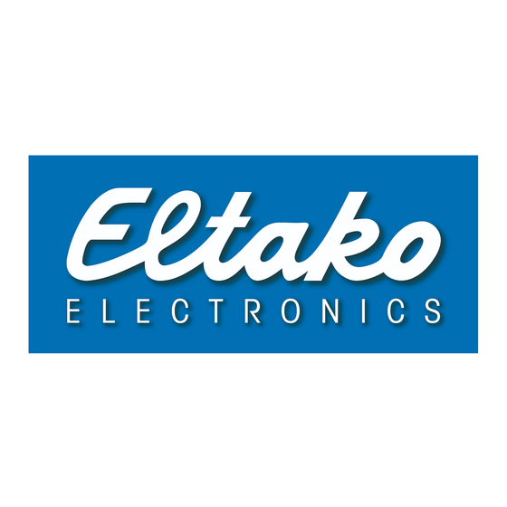 Eltako LRW12D-UC Handleiding