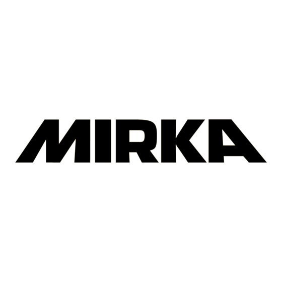 MIRKA AROP-B 312NV Gebruiksaanwijzing